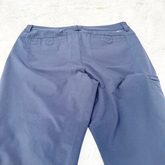 Eddie Bauer Women’s Size 10 Blue Hiking Pants Cropped Capri Stretch Quick Dry - Picture 5 of 8